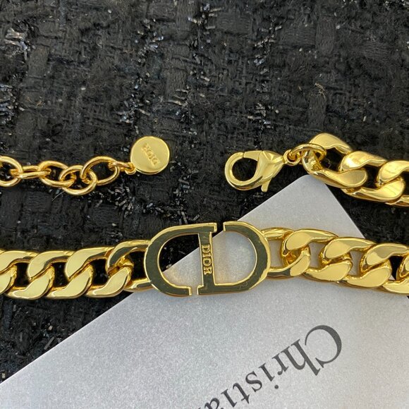 Authentic CD Signature DIOR Necklace - Picture 5 of 6